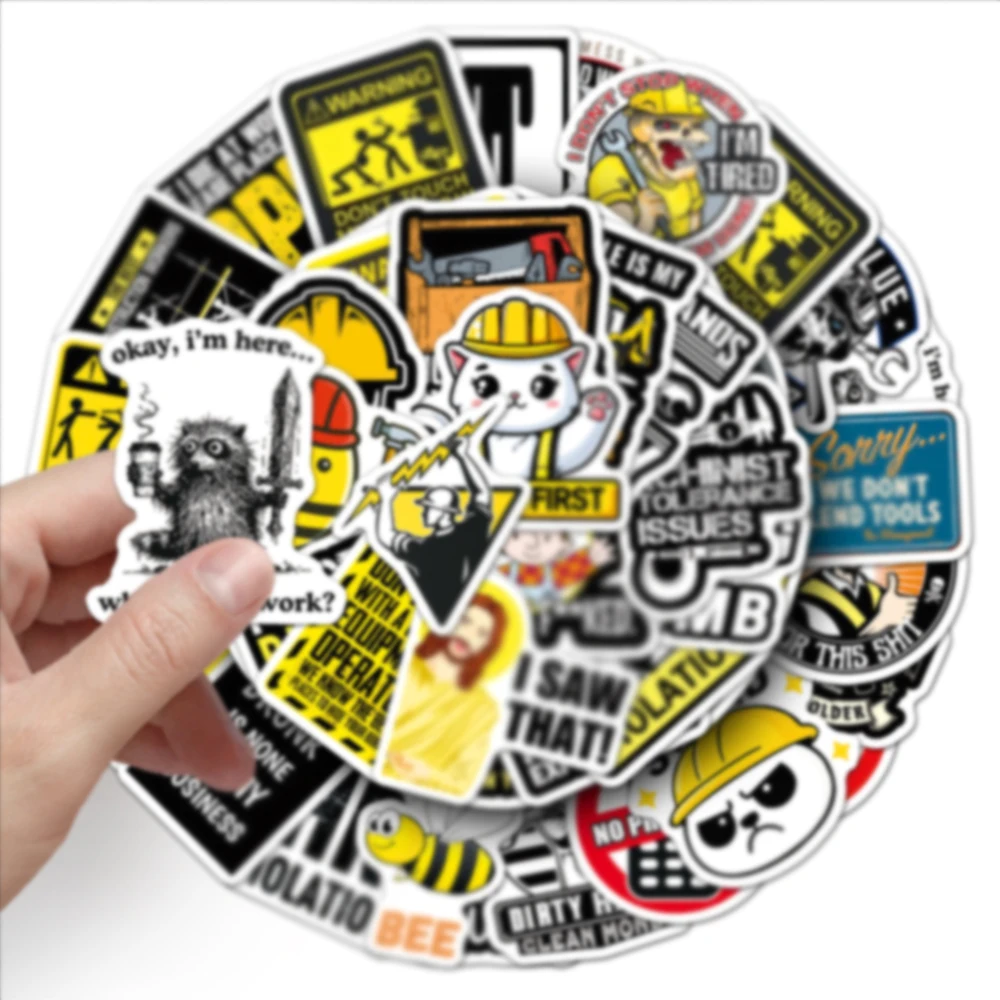 10/50 PIÈCES Drôle Casque Graffiti Autocollants Exquise Mode BRICOLAGE Jouets Secret pour Bouteille Scrapbook Sac De Voyage Autocollants Esthétiques