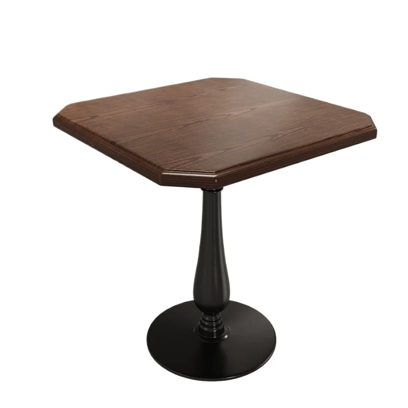 

Side Homestay Café Tables Retro Leisure Commercial Balcony Café Tables Living Room Metal Furniture A Mesa MH40ZZ