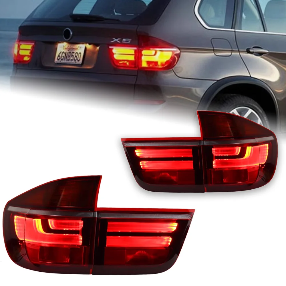 

AKD Car Styling for BMW X5 Tail Lights 2007-2012 E70 LED Tail Lamp DRL Signal Brake Reverse auto Accessories