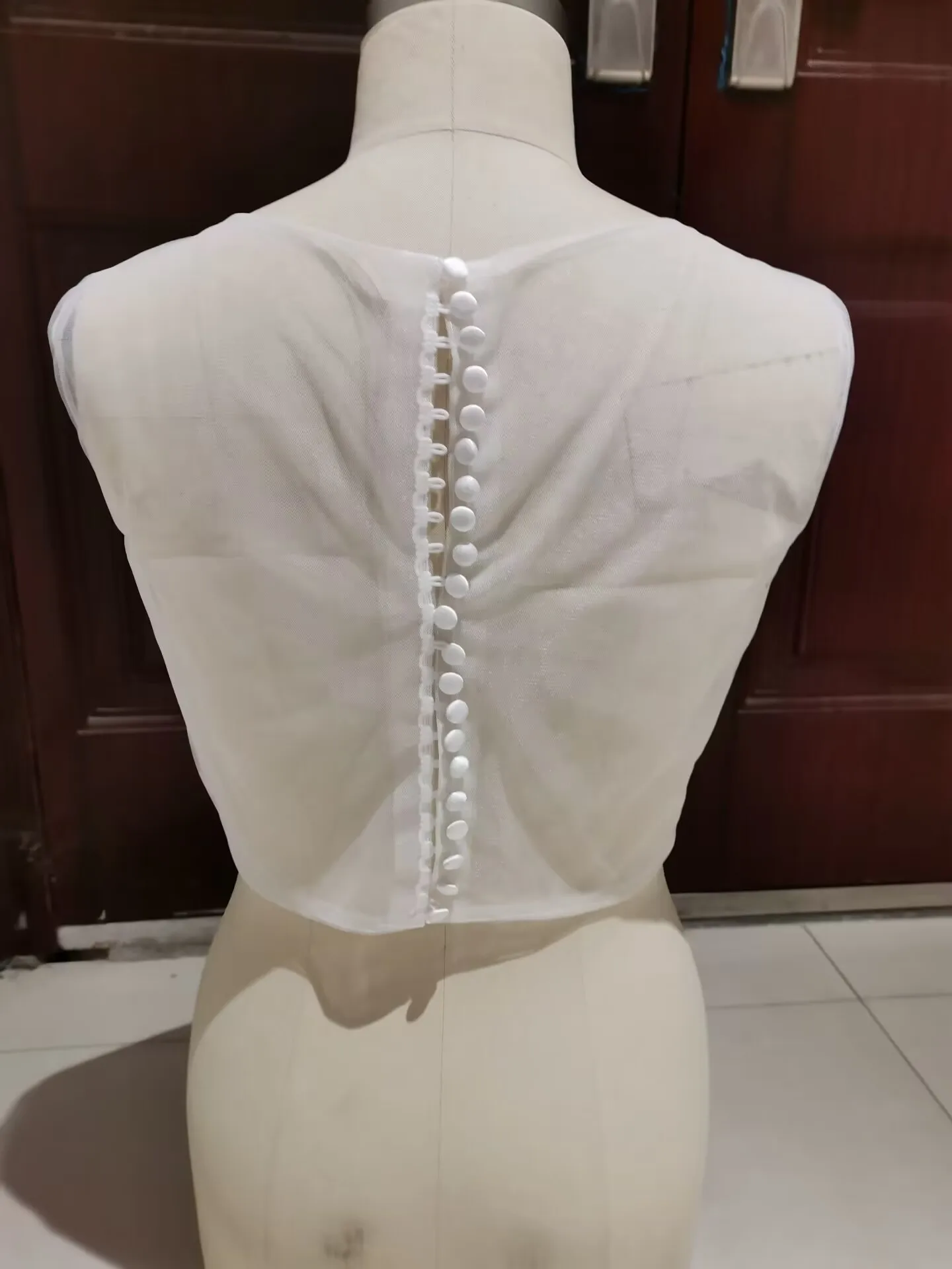 Chaqueta de boda de tul para mujer, Bolero, chaquetas DIY, vestido de novia barato, Top, envoltura nupcial, encogimiento de hombros personalizado