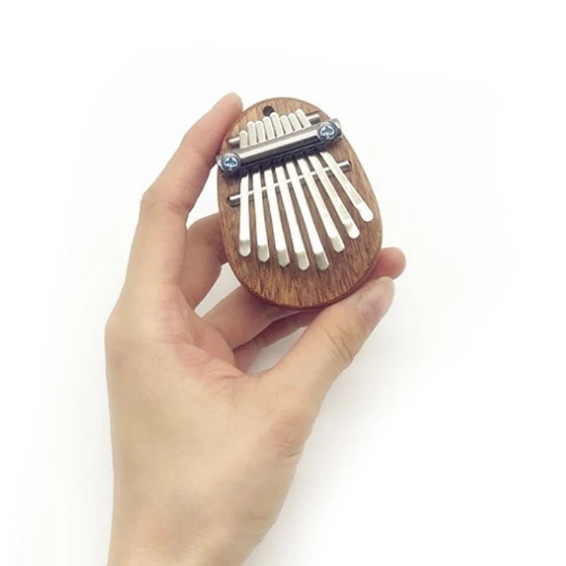 Mini Kalimba 8-klawiszowe pianino kciukowe Świetny dźwięk Klawiatura na palec Instrument muzyczny