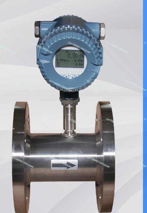 Stainless Steel Flowmeter, Liquid Turbine Flowmeter, Chemical Industry, Sewage, Filling