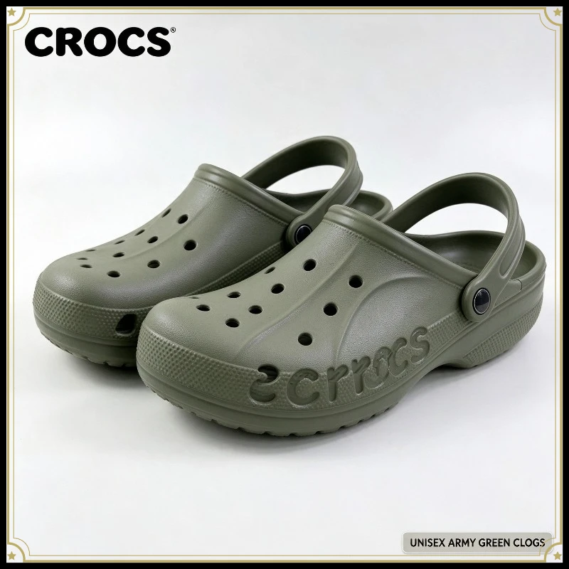 Crocs Old Beiya Hole Shoes Couple Slippers Men's and Women's Sandals Outdoor Casual EVA Breathable Non-slip Beach Shoes