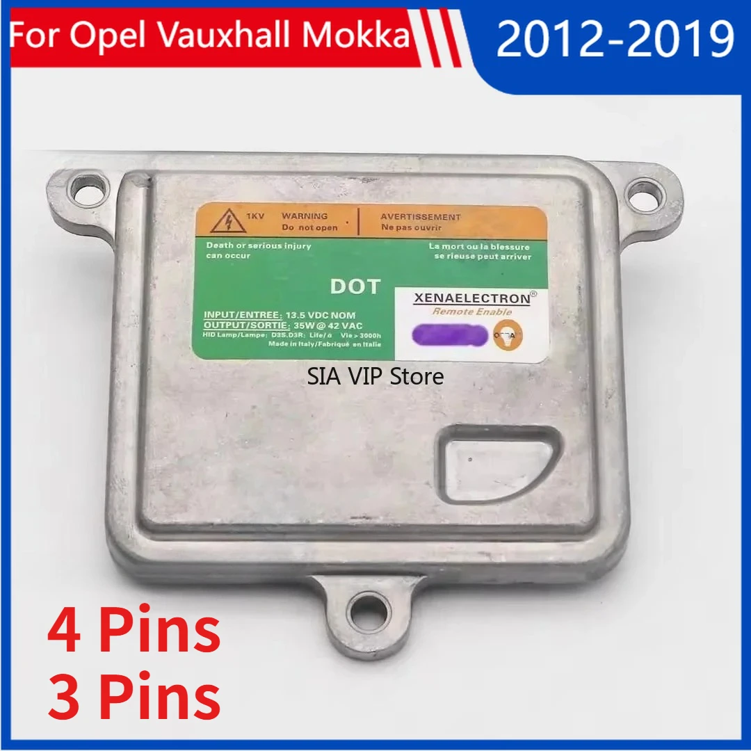 

For Opel Vauxhall Mokka 2012-2019 D3S Xenon 4 Pins 3 Pins A57082B00DG Ballast Module Car Accessories DRL Daytime Runniing Light