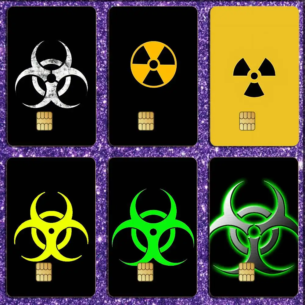 

Umbrella Corporation Biohazard Nuclear Credit Debit Bank Film Skin Sticker Front Cover