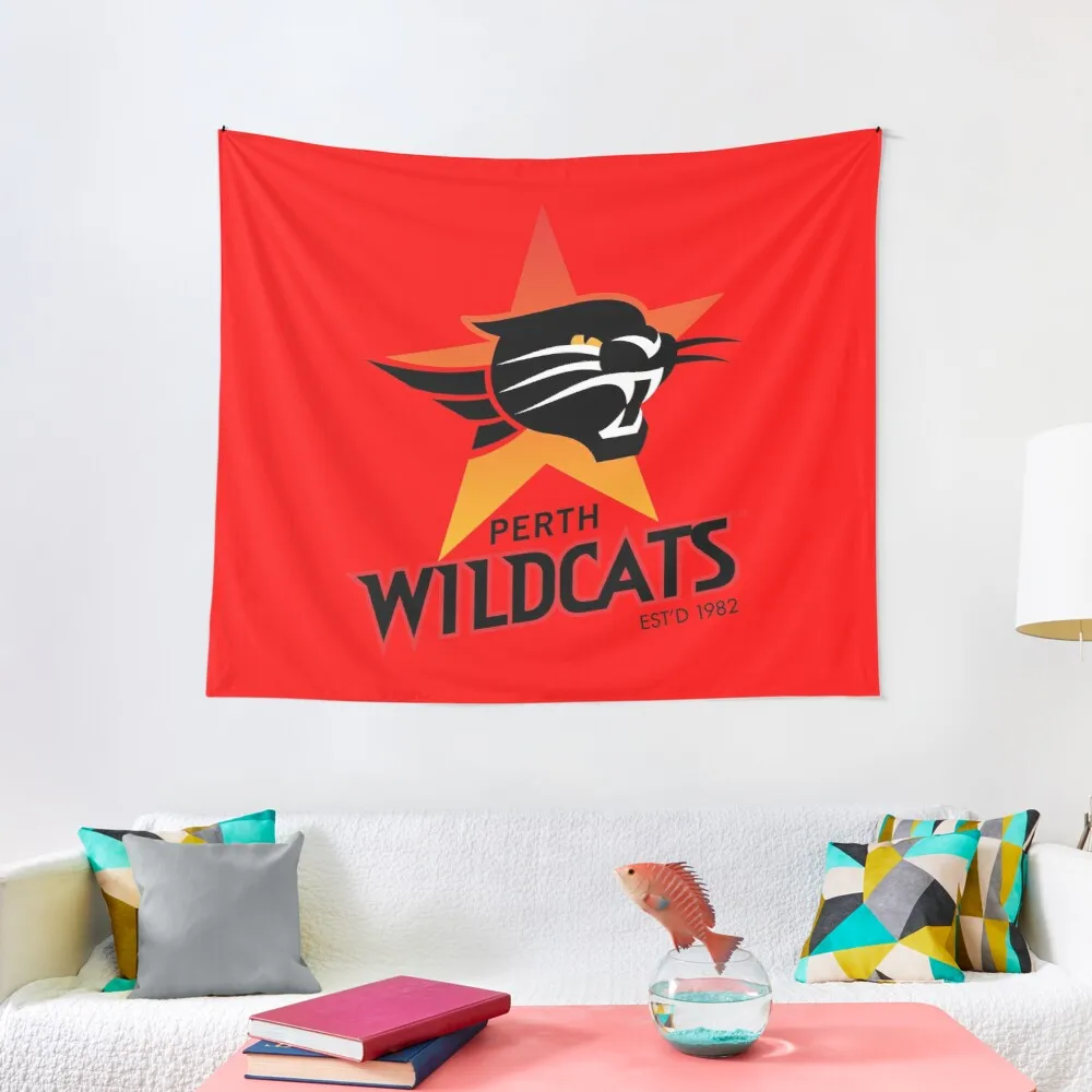 Perth Wildcats Tapestry Wall Decor Aesthetic