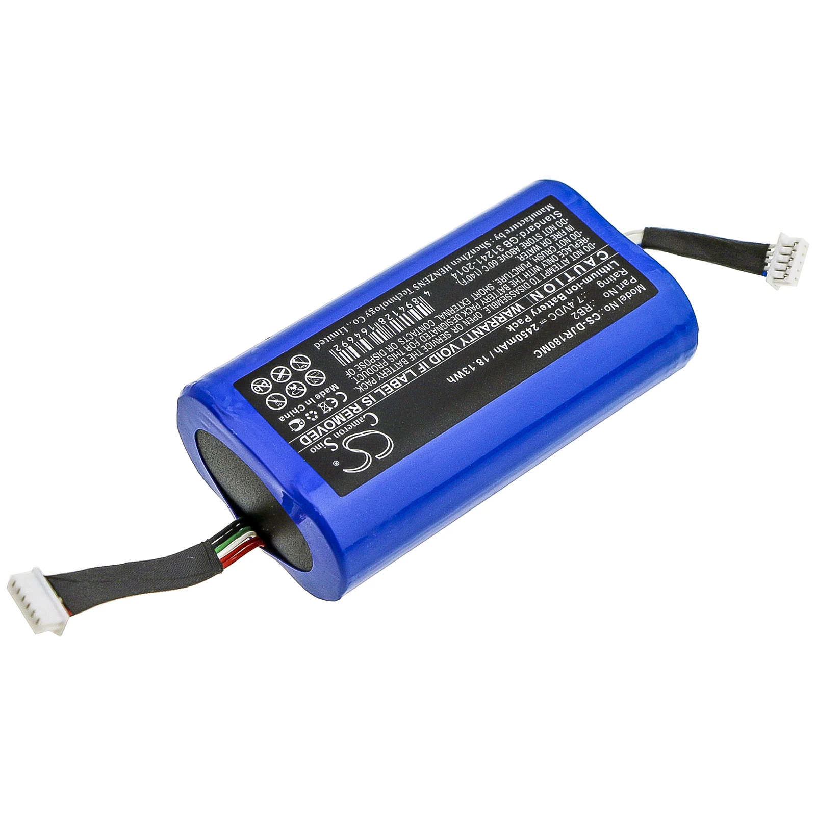 CS Replacement Battery for DJI Ronin-SC,BG18 Grip,Ronin RS3,Ronin RS4 PN:RB2,RB2-2450mAh-7.2V,BG21 2450mAh / 18.13Wh