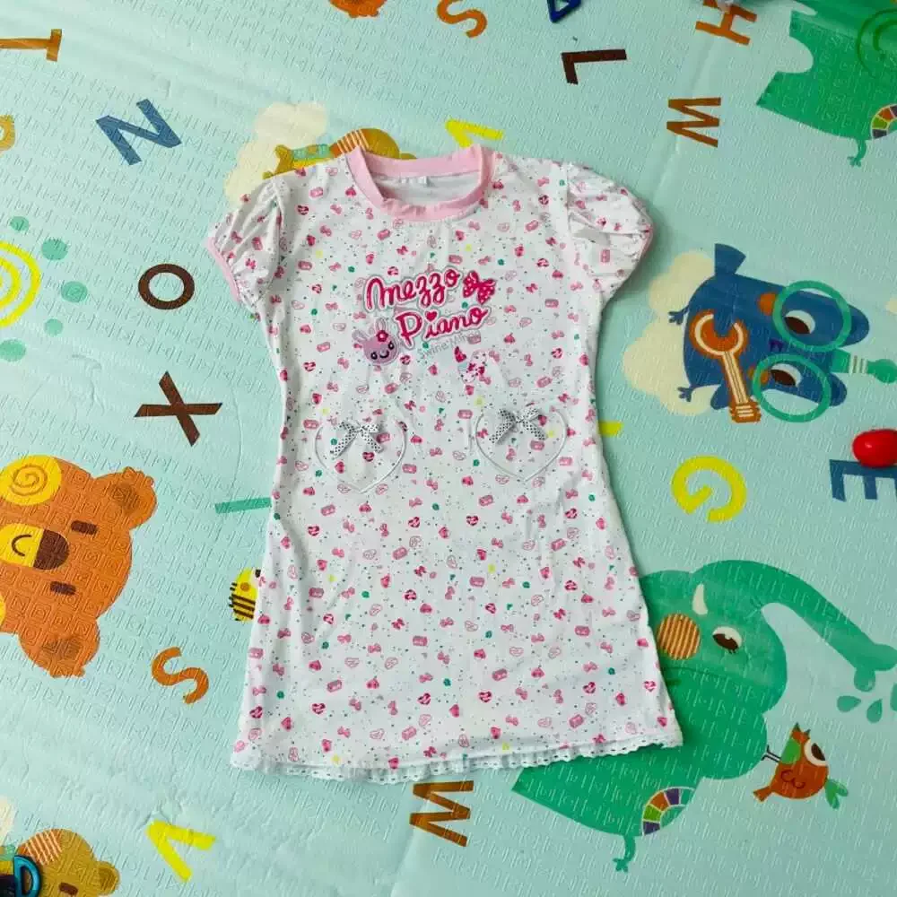 Mezzo piano Tochter Kleid Klavier Mädchen Stickerei vor geliebt Puff ärmel Kleid niedlichen kurzen Rock ältere Kinder 14-20 Jahre alt