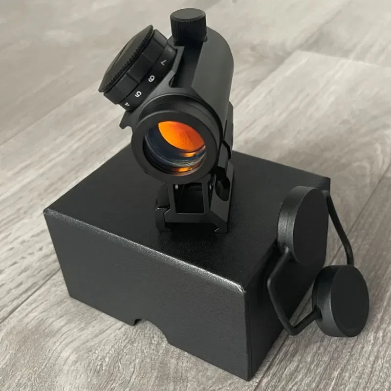 1x20 2MOA Red Dot Sight Tactical Optical Reflex Scope with 1 Mount 20mm Rail Mount for Airsoft Airgun Hunting Compact Riflescope