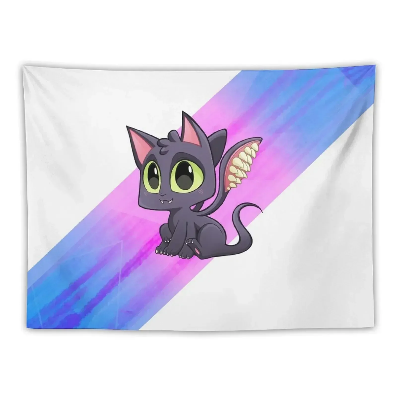 Baby Displacer Beast - Cute D&D Adventures Tapestry Room Decorations Aesthetic Bed Room Decoration Things To The Room Tapestry