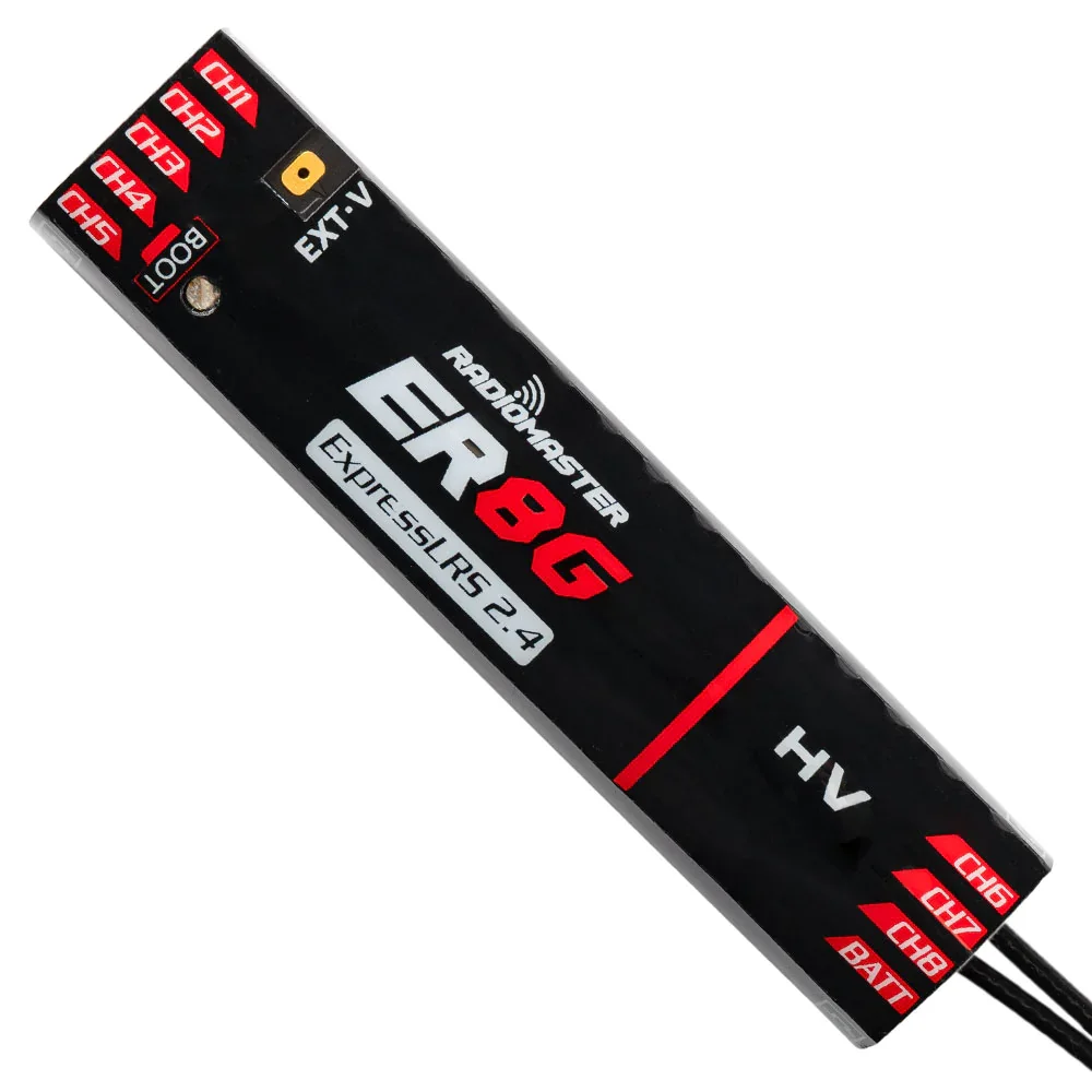 

RadioMaster ER8G & ER8GV 2.4GHz ELRS PWM Receiver