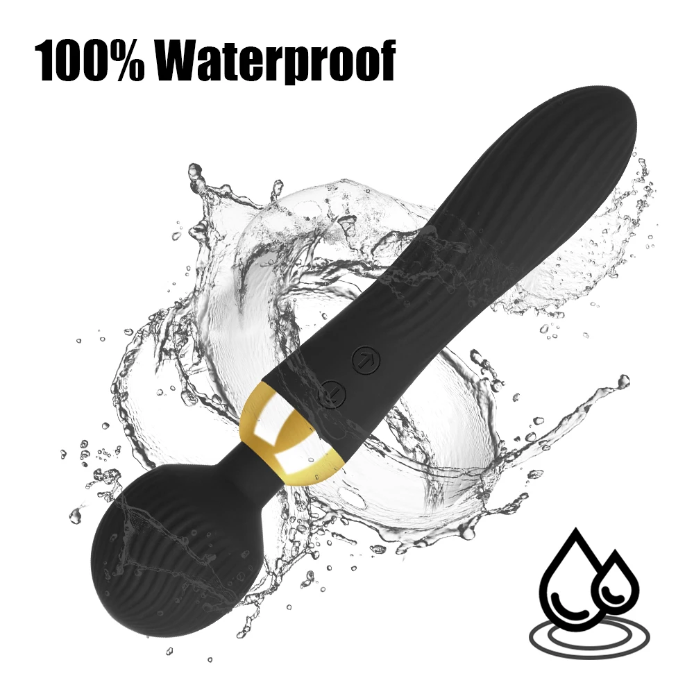 Cordless Magic Wand Vibrators For Women Vaginal Clitoral Stimulator Nipple Breast Massager Anal Plug Big Dildos Female Sex Toys - Image 4