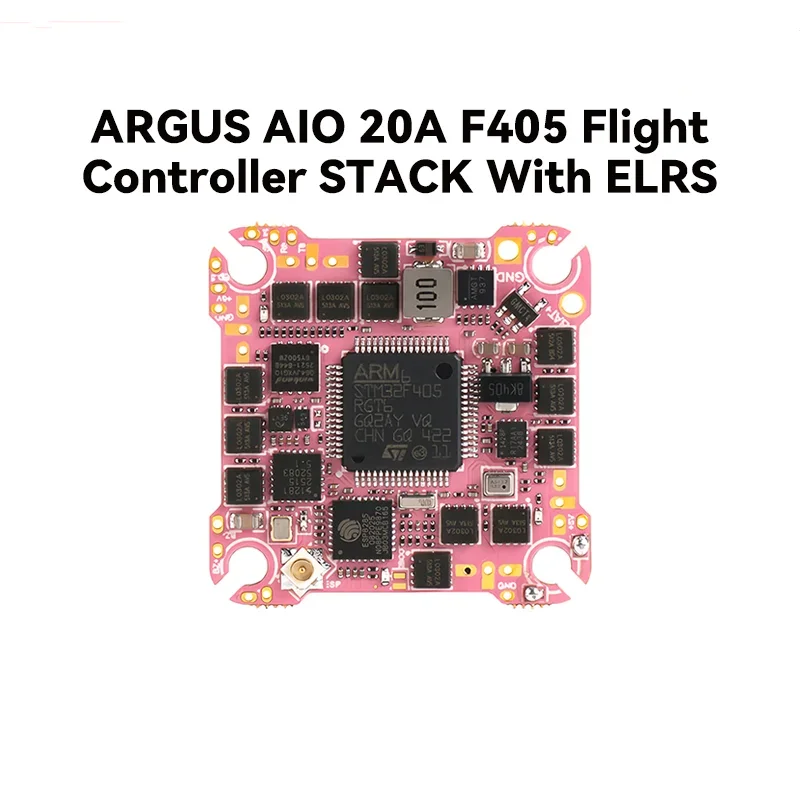 Axisflying ARGUS 20A F405 AIO Onboard ELRS ICM42688 Suitable for 2.5 inch FPV Drone ExpressLRS 2.4GHz