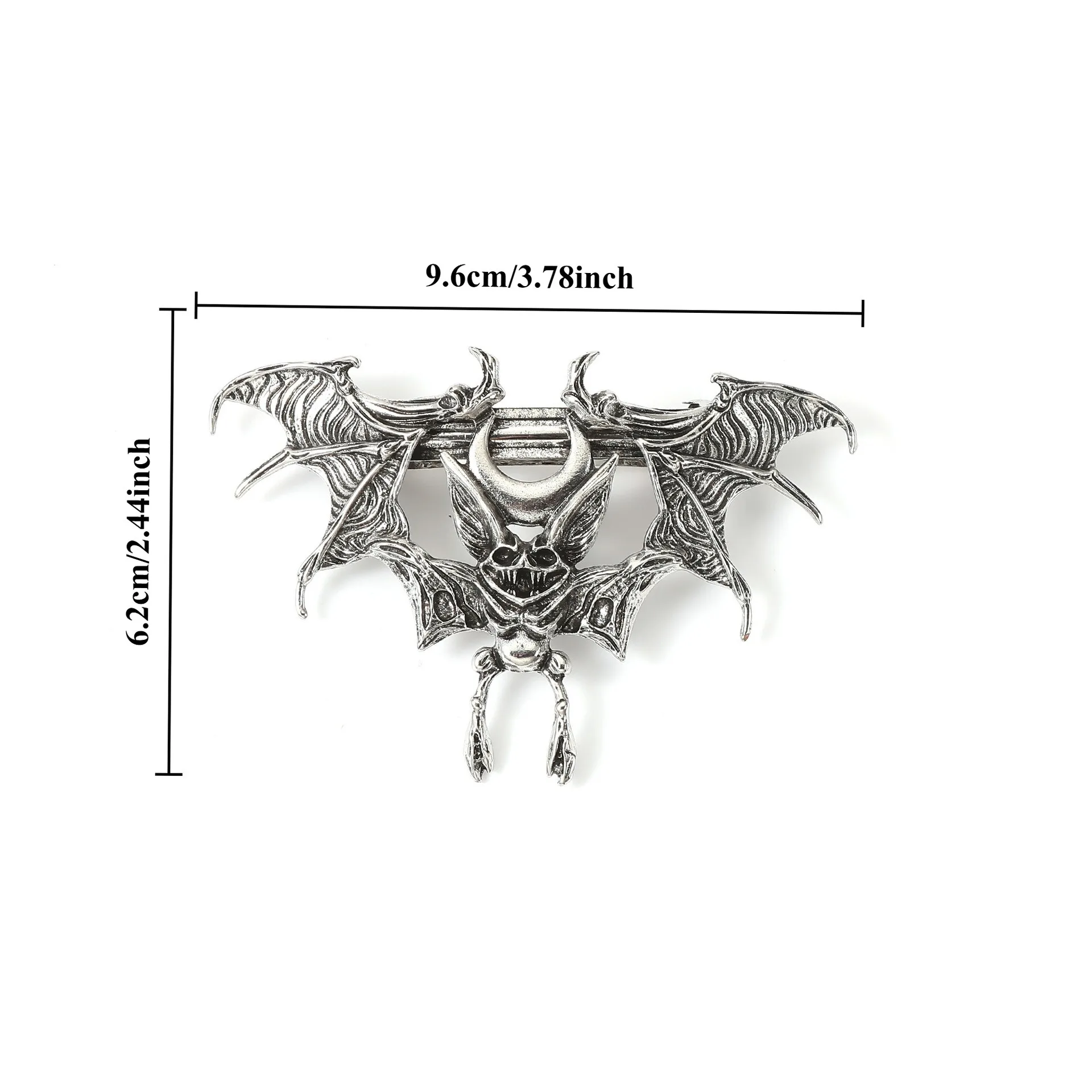 شخصية القوطية رائعة الخفافيش المرأة الربيع مشبك شعر هالوين مرعبة بارد عطلة حزب لعب الأدوار أغطية الرأس