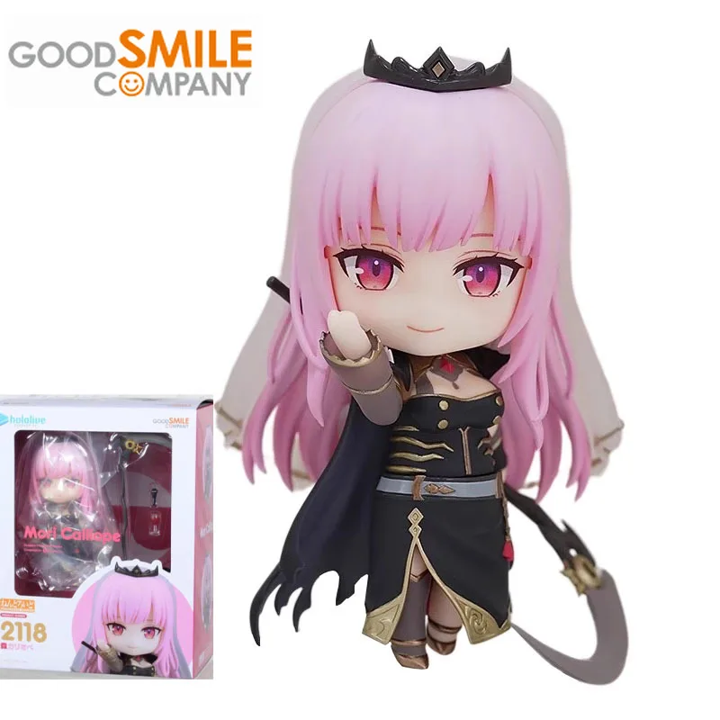 

Good Smile Original Nendoroid Hololive Vtuber Anime Figure Mori Calliope 2118 Joints Movable Action Figure Toys For Kids Gift