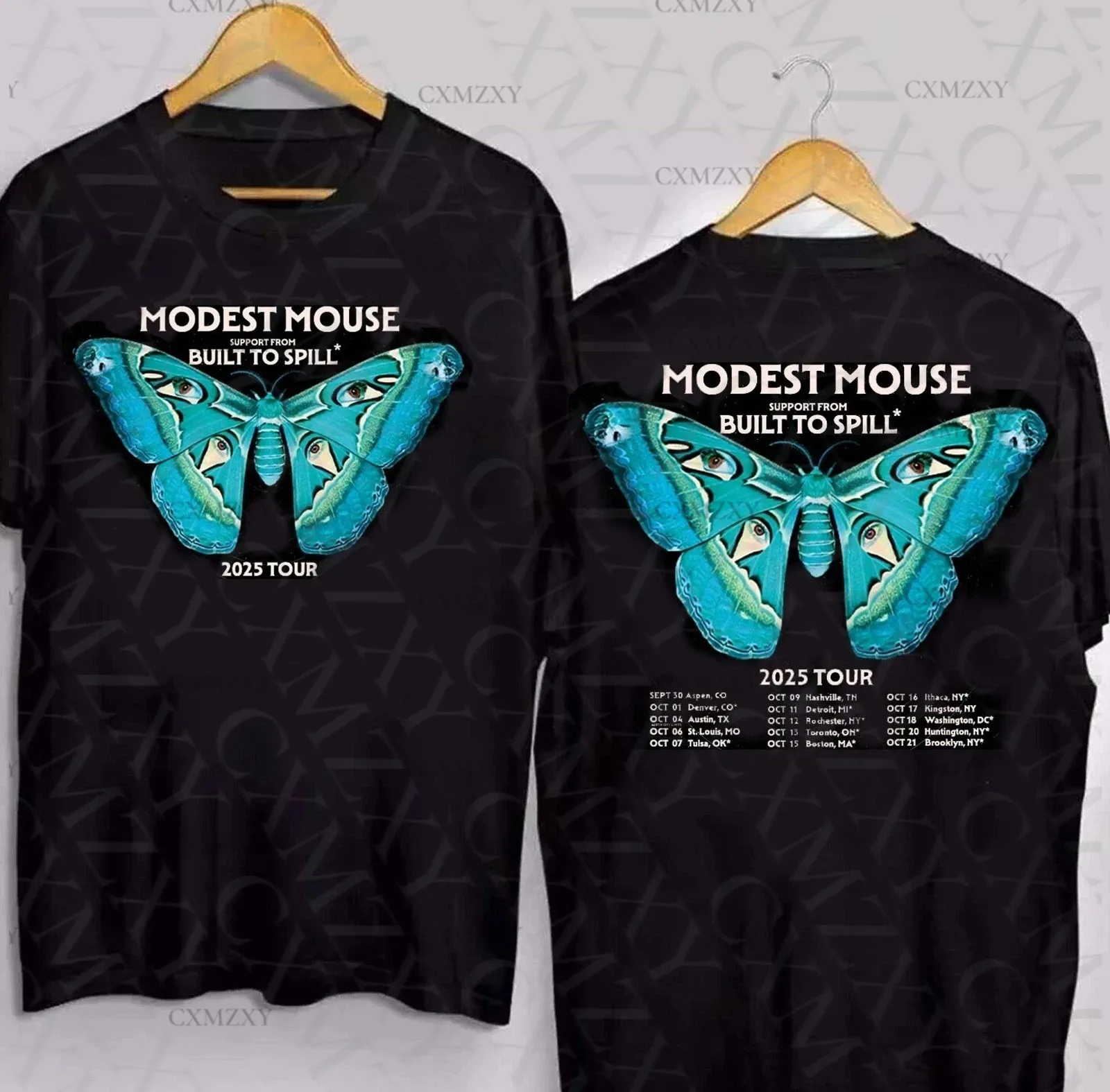 

Modest Mouse On Tour Fall 2025 100% Cotton T-Shirt