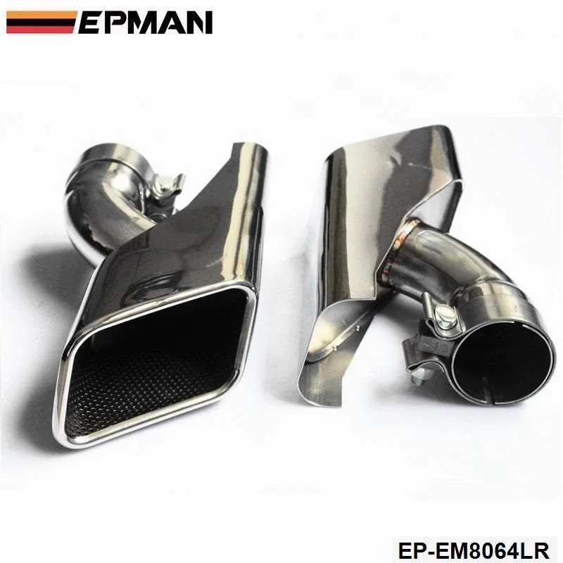 Chrome 304 Stainless Steel Exhaust Muffler Tip For Land Rover 05-12 Range Rover diesel EP-EM8064LR