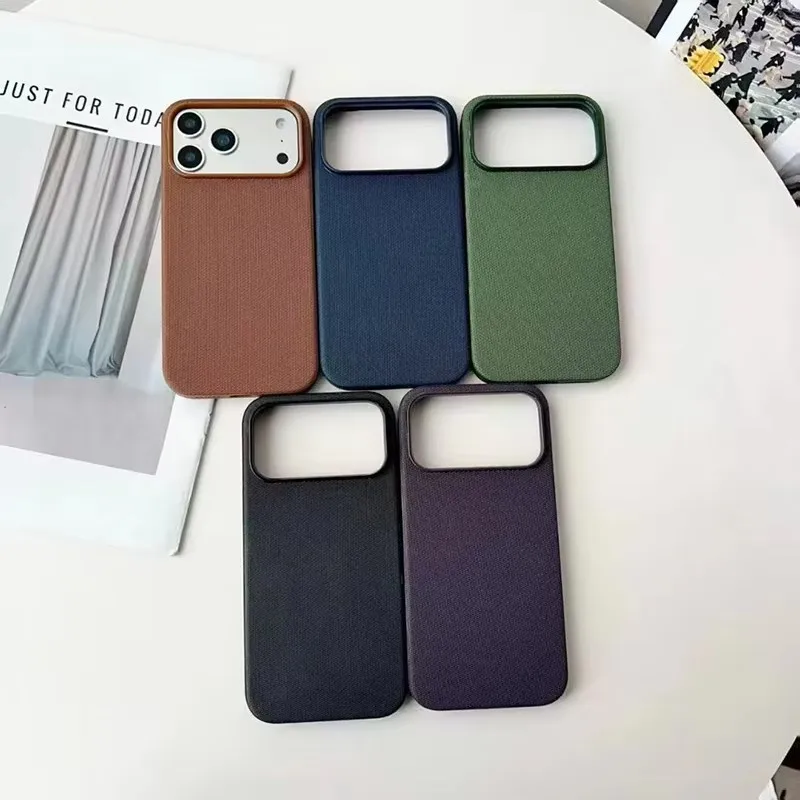 Techwoven für iPhone 17 Pro Air 16 Pro 15 Pro 14 13 Pro Max Plus Magsafe Hülle – Tech Woven Magnetische Kabellose Lade-Schutzhülle