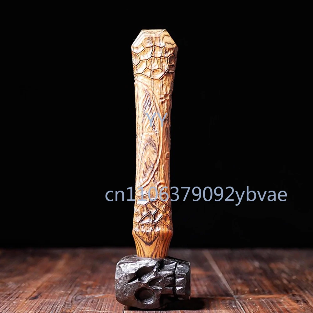 

Кованый вручную многофункциональный молоток для активного отдыха (EDC) - портативный инструмент для выживания