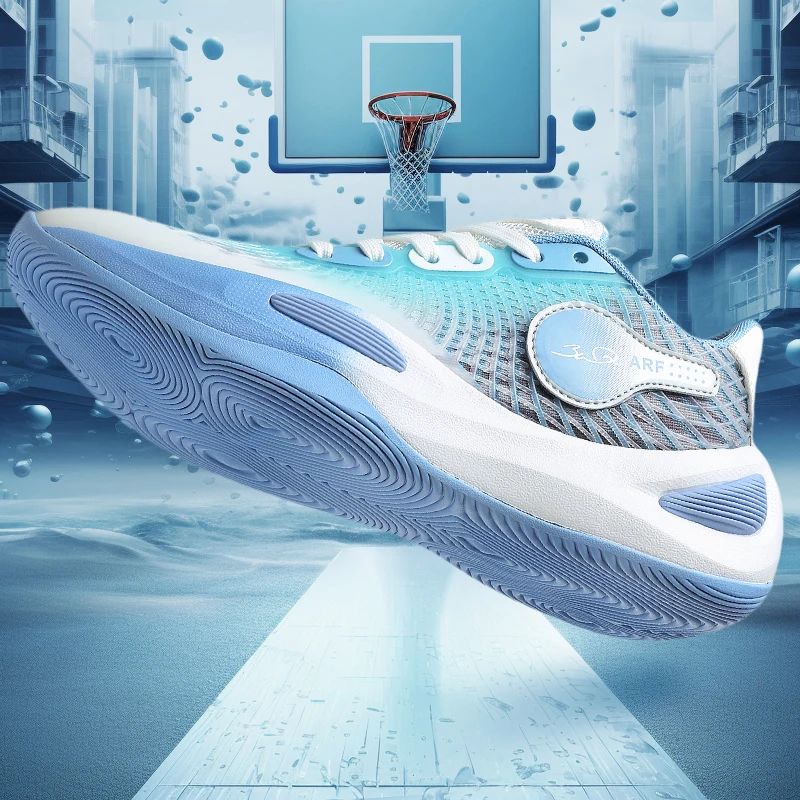 

2025 New Women Basketball Sneakers Non Slip Basketball Training Shoes Non Slip Men Basketball Shoes Reflective Outdoor Sneakers