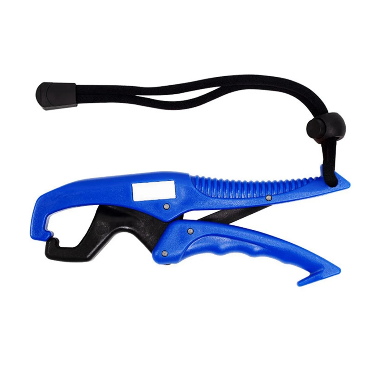 A71P مشبك من البلاستيك مشبك السمك تحكم صائد الأسماك رافع السمك معدات صيد الأسماك مع حبل زلة 25 سم أزرق #1