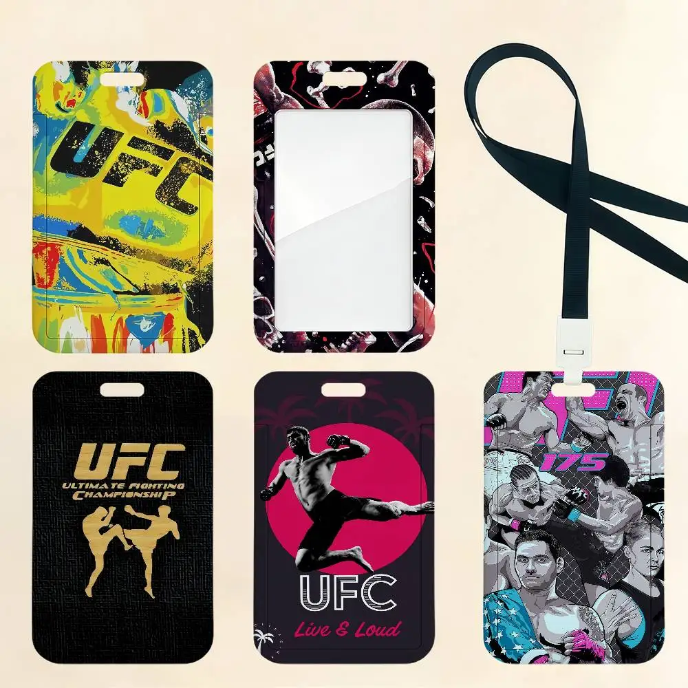 Race U-UFC badge Card Holder Corporate Business Work Badge Holders Uisex Credit Bus Daily Commute ID Case - view 4