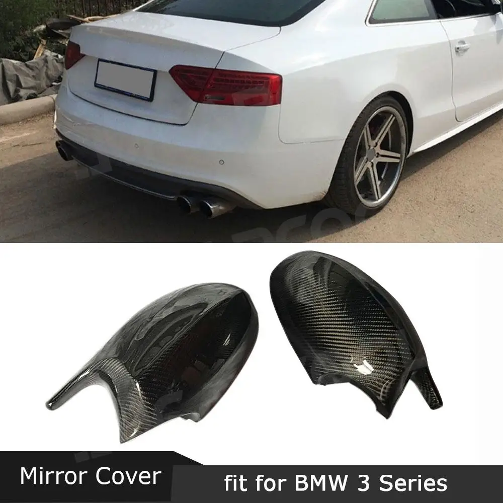 

JMCARCOOL накладка на зеркало автомобиля из углеродного волокна для BMW 3 серии E90 318i 320i 325i 330i 2005-2007, боковая крышка заднего вида