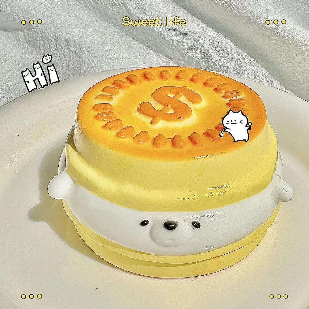 

Cute Soft Squeeze Toy Slow Rising Sticky Fidget Toys Abreact Stress Relief Squishies Toy Kids Adult
