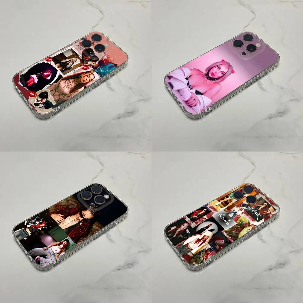 

Singer D-De La Rose Phone Case For iPhone 16,15,14,13,12,11 Plus,Pro,Max,XR,XS,Plus,E,SE4,Mini Transparent Cover