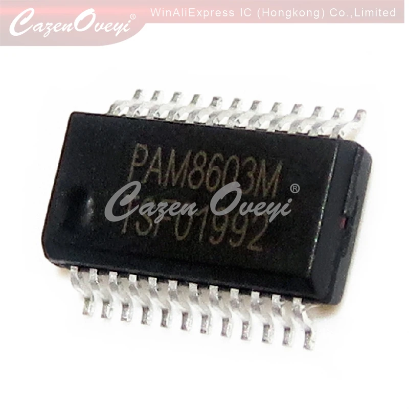 （5pcs）PAM8603M PAM8603 GL823 823 M81019FP M81019 SSOP-24
