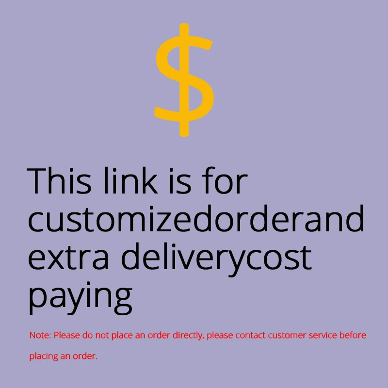 This link is for customized delivery service