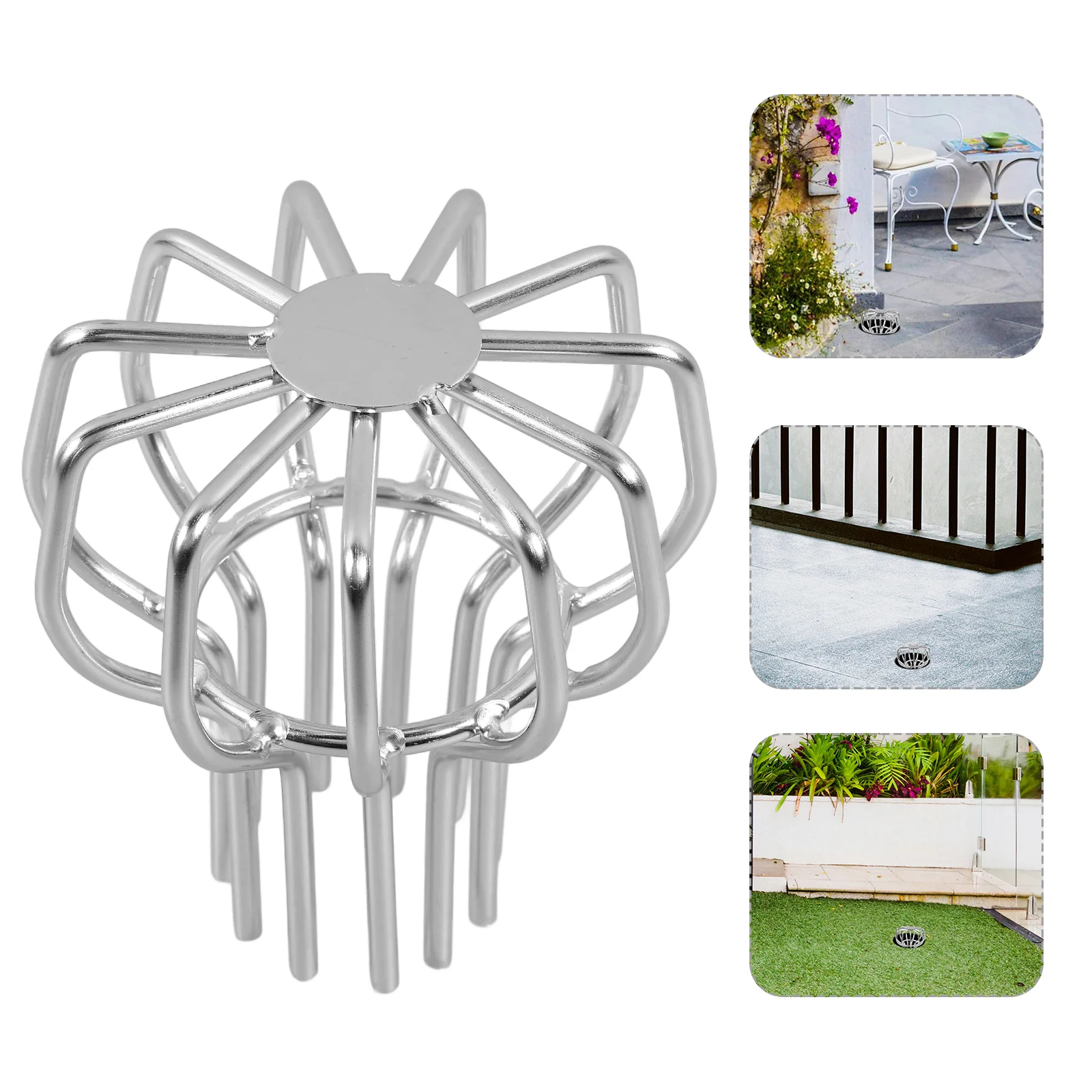 Balkon filter Dachrinne Bildschirm Anti-Verstopfung Blatt filter Sieb