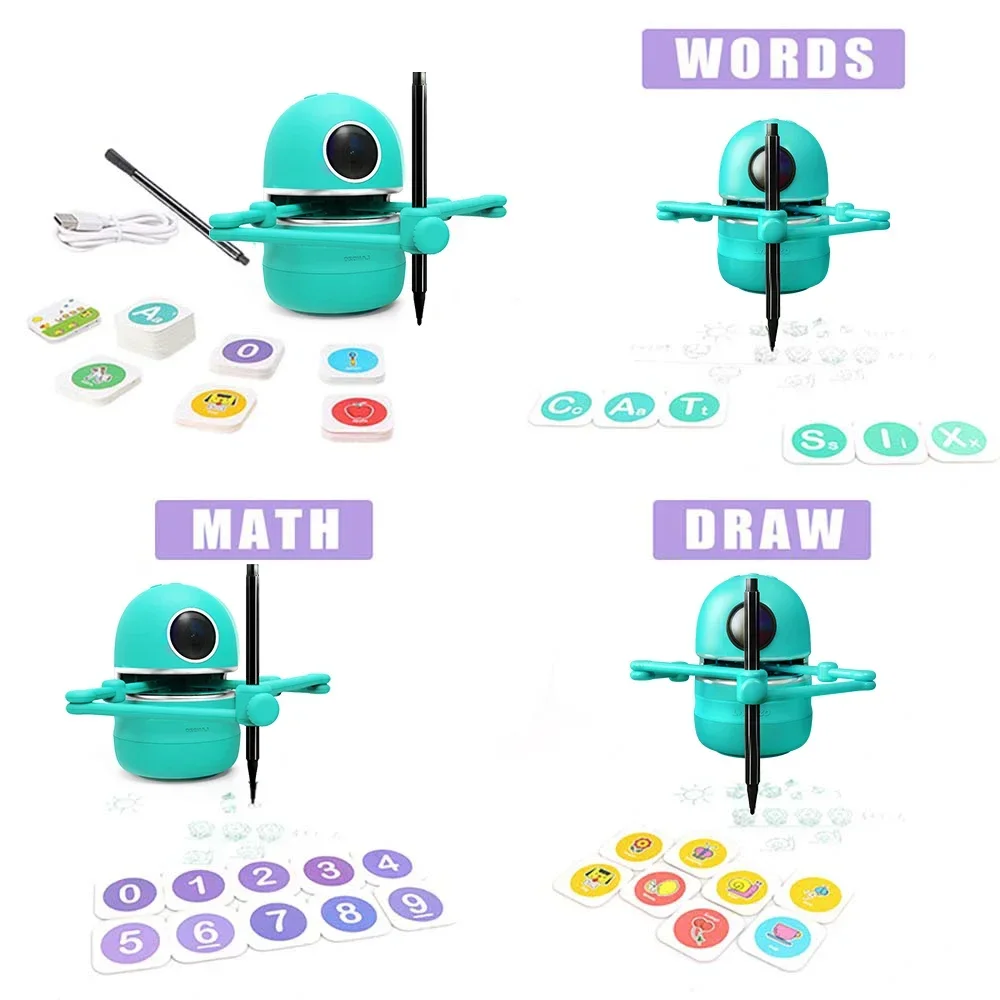 HOT SALE 2022  Steam smart drawing Robot Toy design for preschool children  STEM Toys