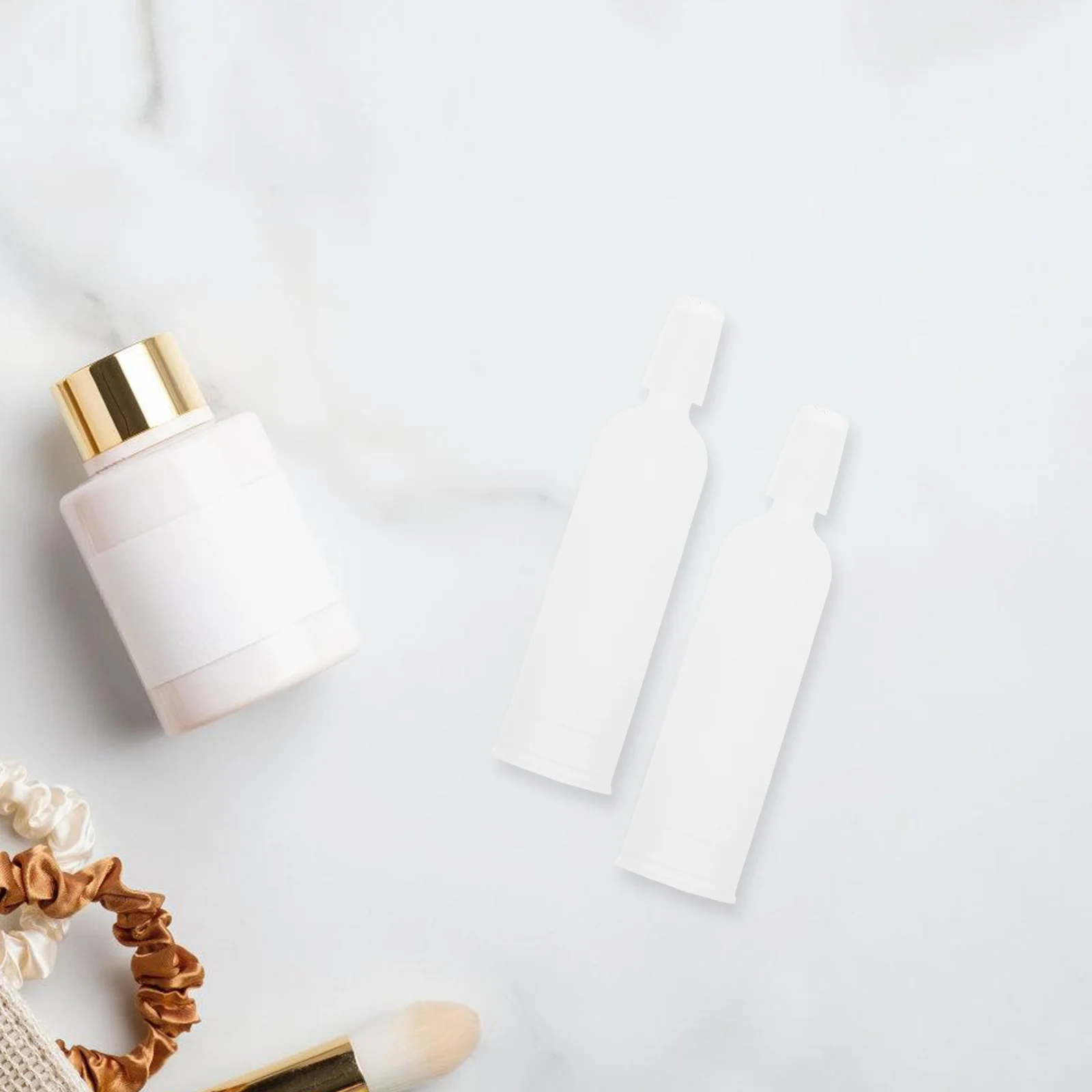 

10pcs Silicone For Dual Chamber Water Powder Bottle Precise Liquid Dispensing Travel Size Dropper Bottle Plastic Squeezable