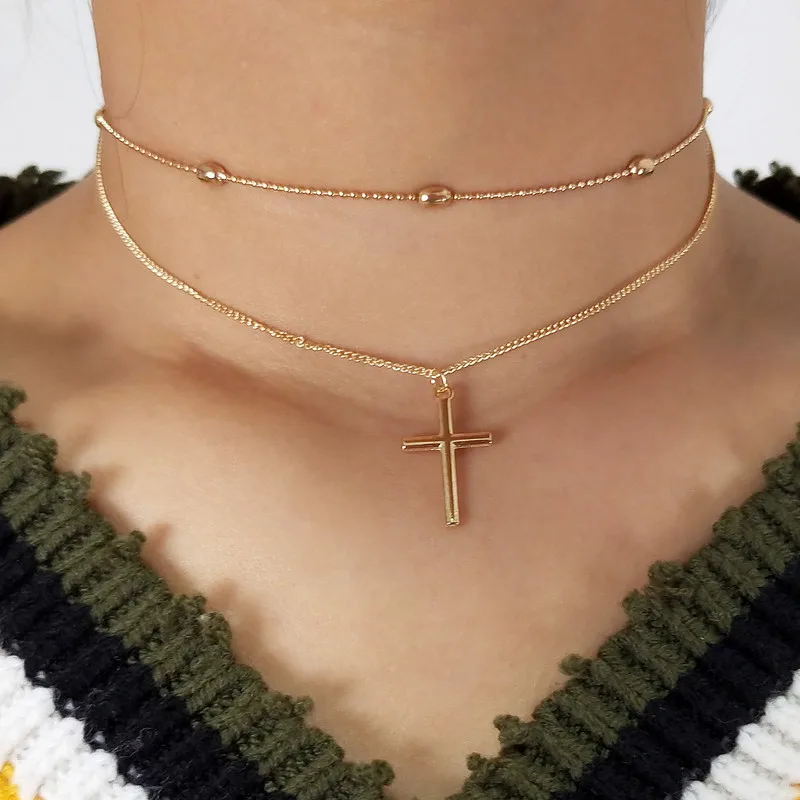 Aihua Hohe Qualität Schlüsselbein Kette Schmuck Gold Silber Farbe Vogel Taube Herzen Sterne Choker Halsketten für Frauen Täglichen Collares – Detail 9