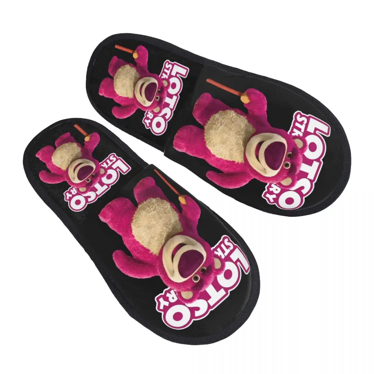 

Custom Lotso Guest Slippers for Spa Women Cute Bear House Slipper