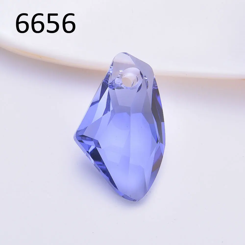 (1 piece)  Original Crystal from Austria 6656 Galactic Vertical pendant Austrian loose rhinestone for DIY jewelry making