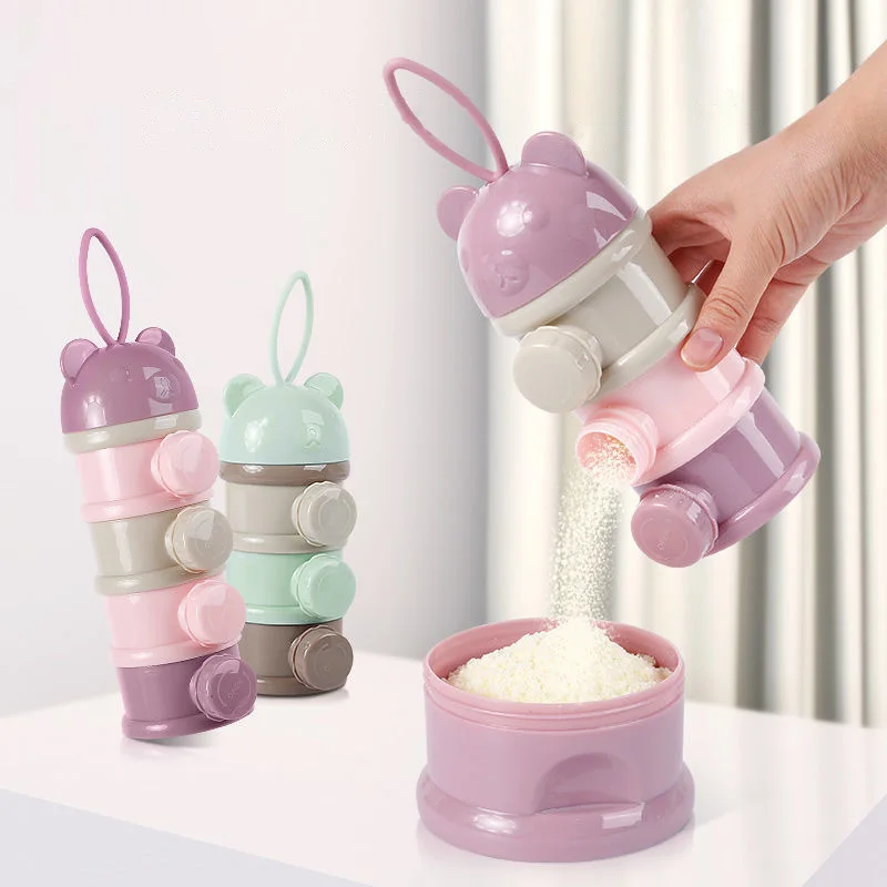 

Four-layer packaging boxes for infant formula are portable and suitable for going out. Each meal is in a small box