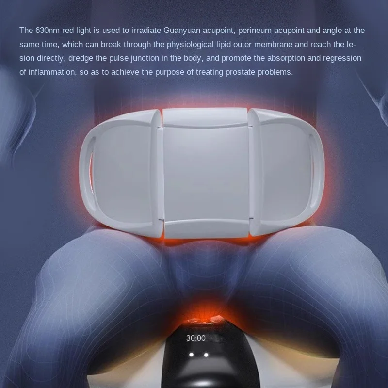 Massage red light therapy instrument