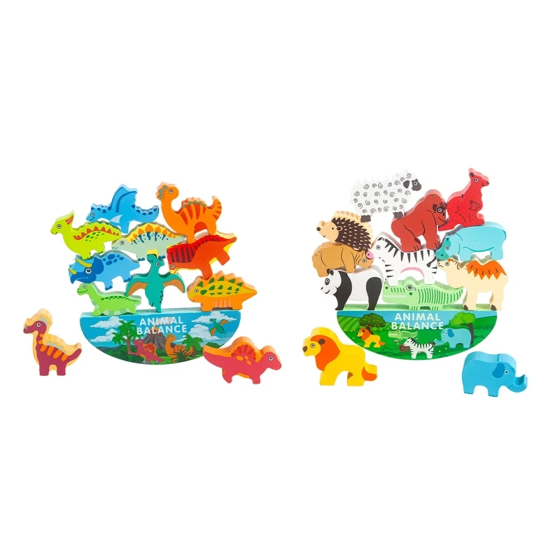 

Kids Multifuction Improve Intellgence Dinosaur/Forest Animal Blocks Toy