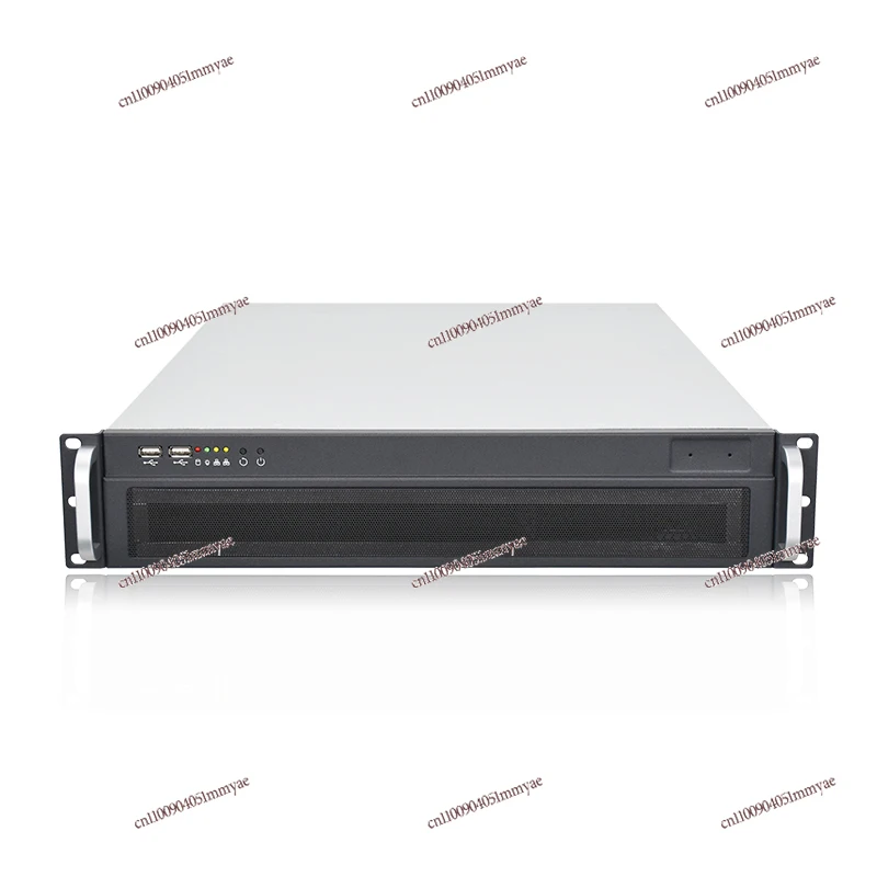 Chasis de control industrial de fuente de alimentación compatible con placa principal de servidor rack 2U