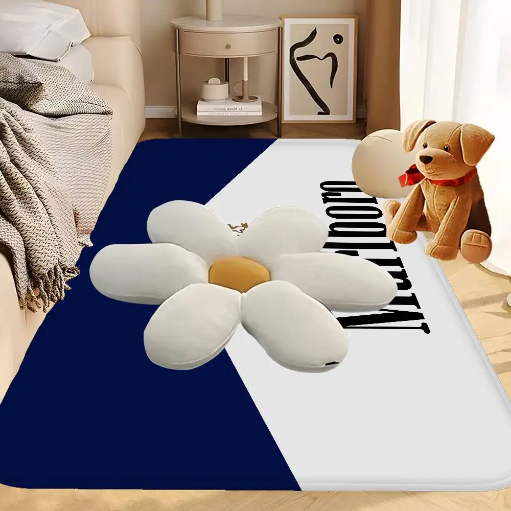 

Retro M-Marlboro Floor Mat Cheaper Anti-slip Modern Living Room Balcony Printed Bedside Mats