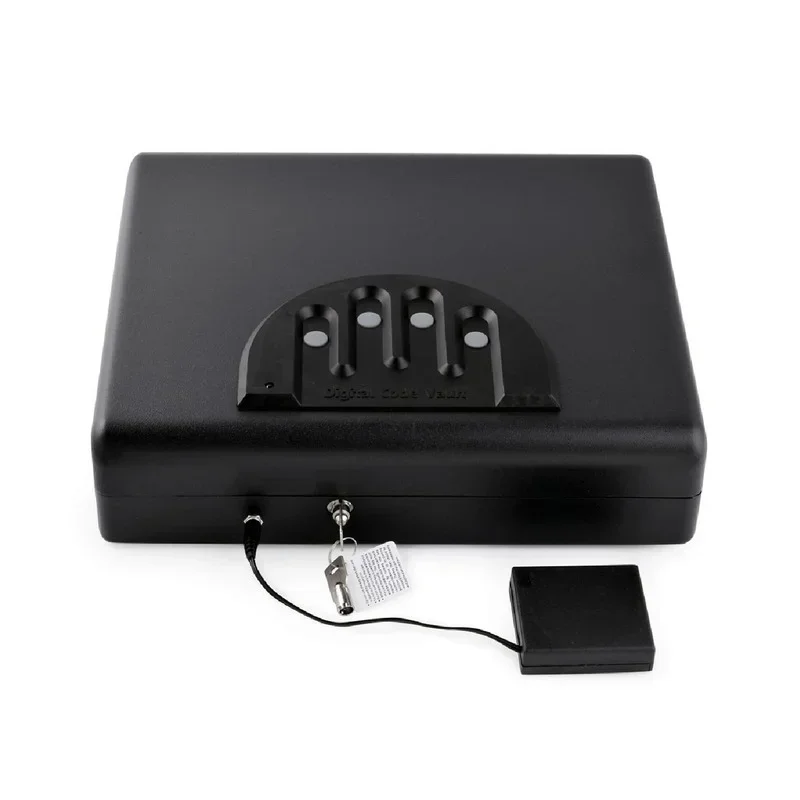 Combination Password Safe Safety Gun Key Valuables Jewelry Box Portable Safe Storage Box