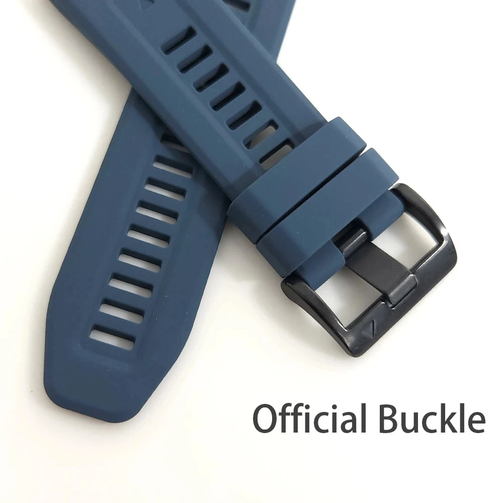 22mm Official Band for Garmin Fenix E 8 47mm Fenix 7 Pro 6 5/Forerunner 965 955/Epix Gen2 Silicone Bracelet QuickFit Watch Strap