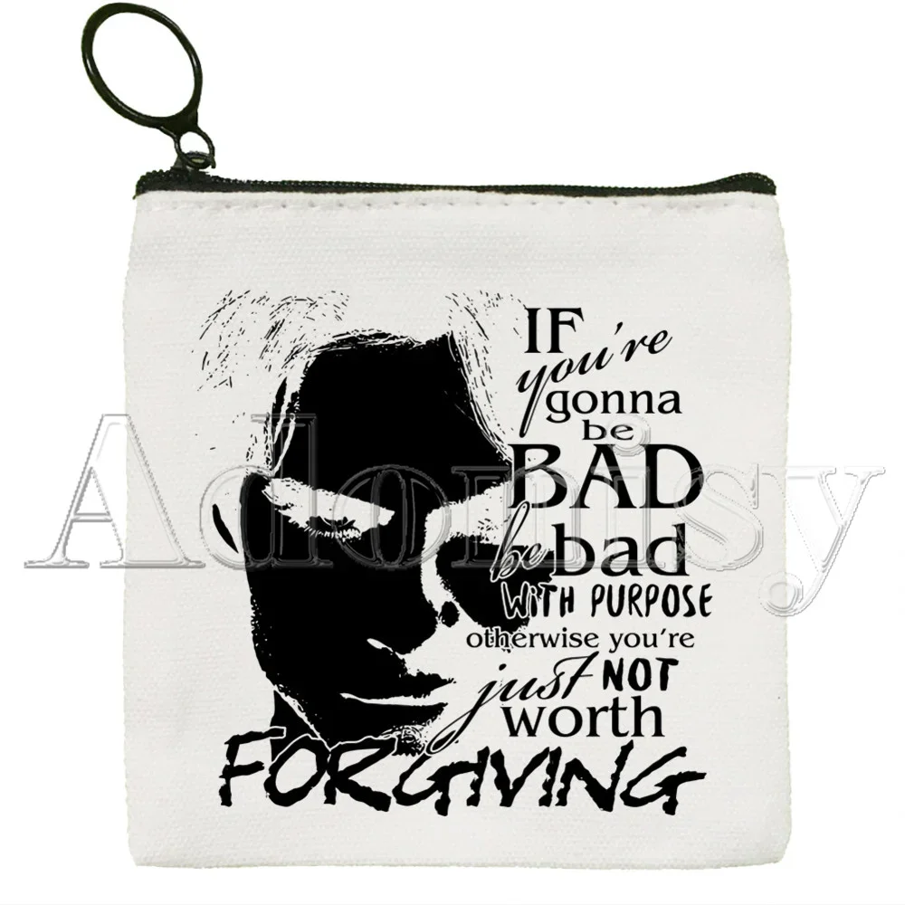 Damomo Salvatore The Vampire Diaries chairvampiricas Cartoon Printed Canvas Bag Design Canvas Simple and Storage Bag