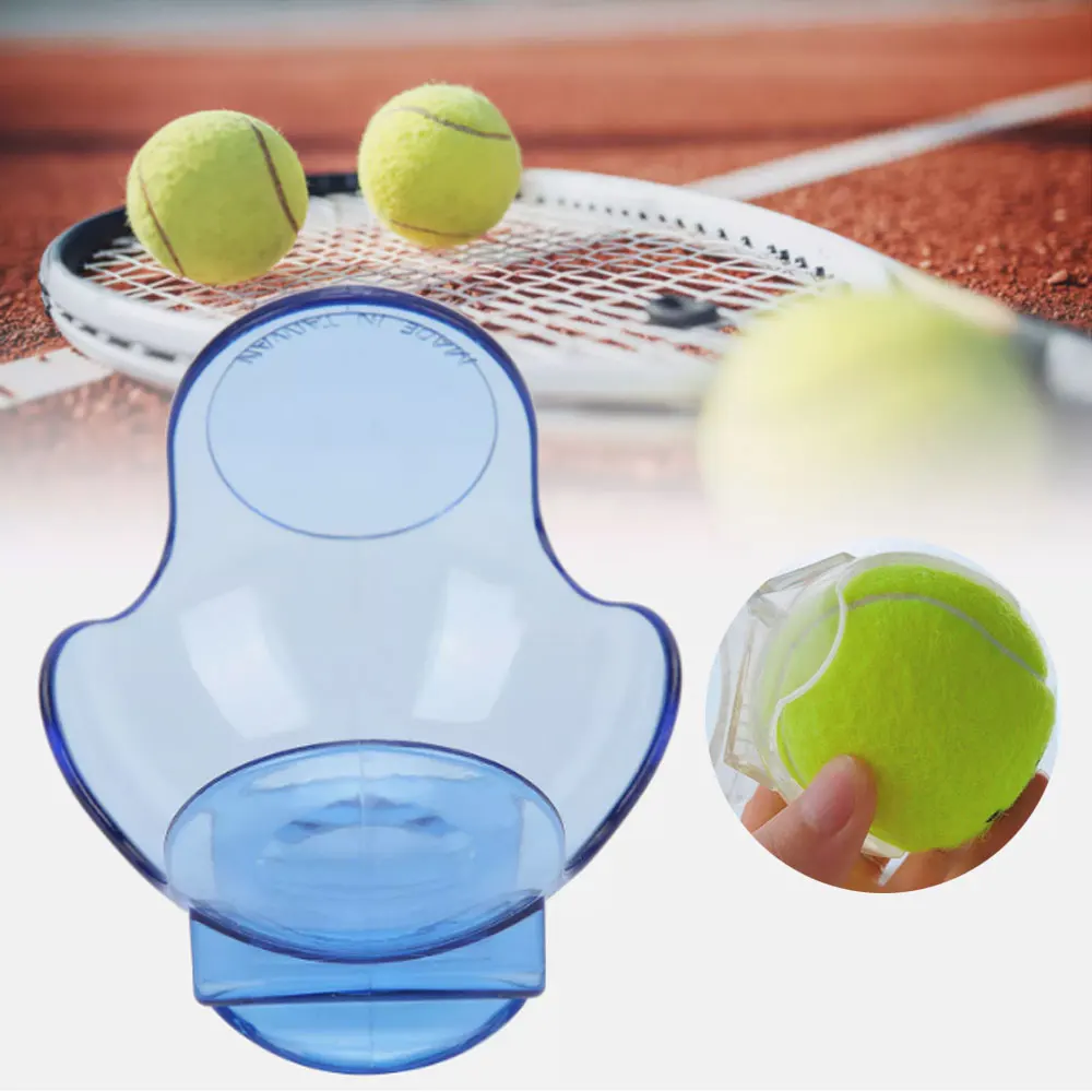 Professional Tennis Ball Clip Tennis Ball Holder Waist Clip Transparent Holds Training Equipment Tennis Ball Holder Accessories