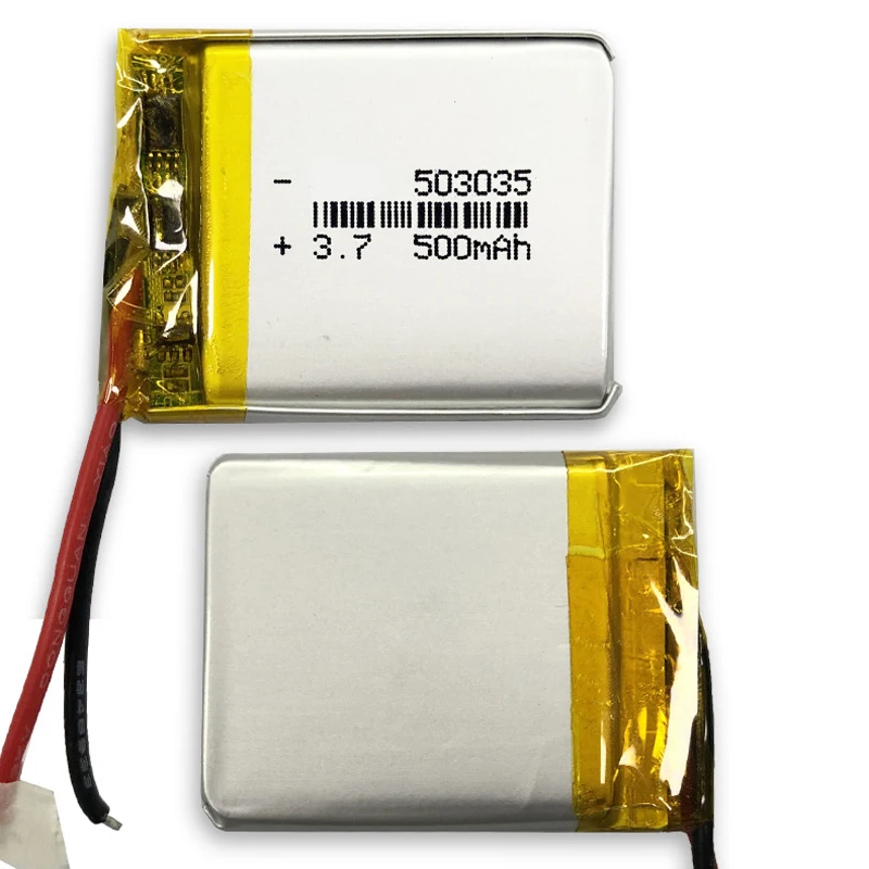 

10x 3.7V 500mah Rechargeable Lithium Polymer Battery 503035 for Bluetooth Speaker Headset Smart Watch Car Recorder Batteries