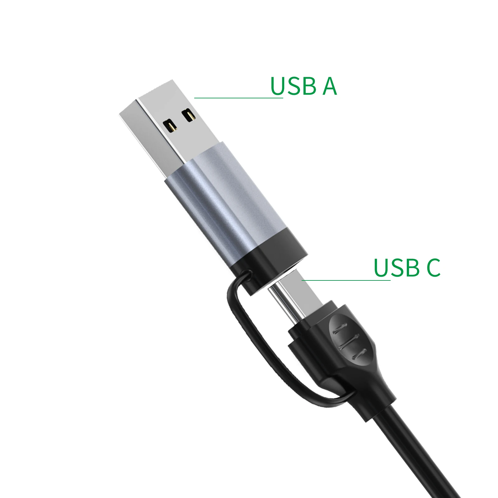 AIRSKY USB C Docking Sation to DP HDMI Adapter Hub for Huawei Samsung Mobile Phones Tablets PC Laptop TVs Projectors Monitors