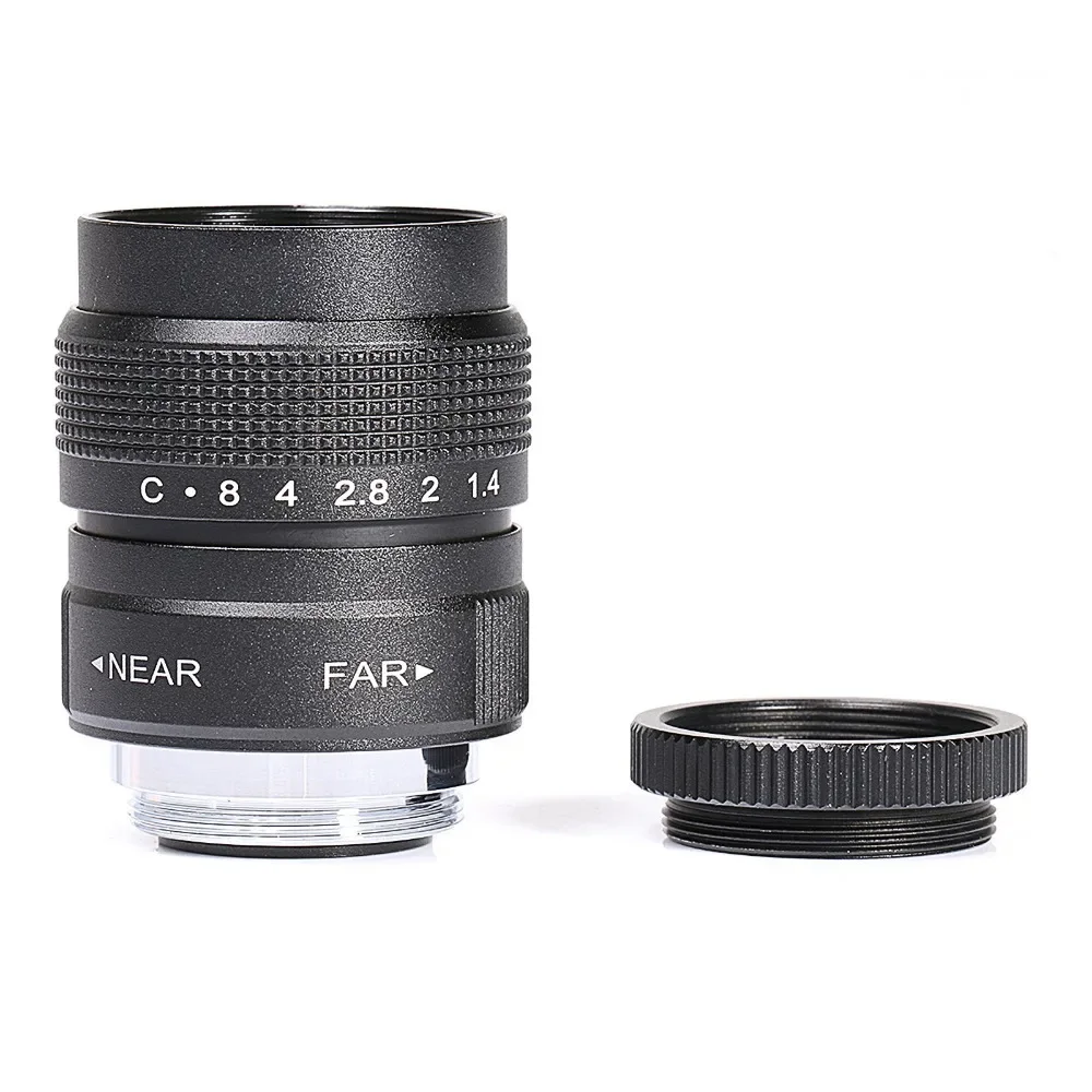 GloryStar 25 مللي متر F1.4 عدسة كاميرا CCTV + C Mount إلى Micro 4/3 لأوليمبوس EPL5 EPM3 EPL7 OM-D EP1 EP2 EP3 EP6 EPL7 EPL6 EPL3 E-M5