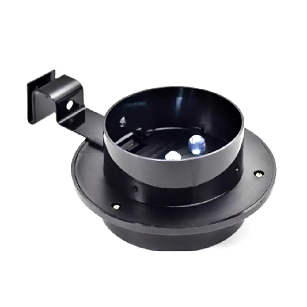 

2Pcs Solar Fence Lamp Eco Friendly Garden Path Light for Lawns Walkways Courtyards Yards Parks Outdoor